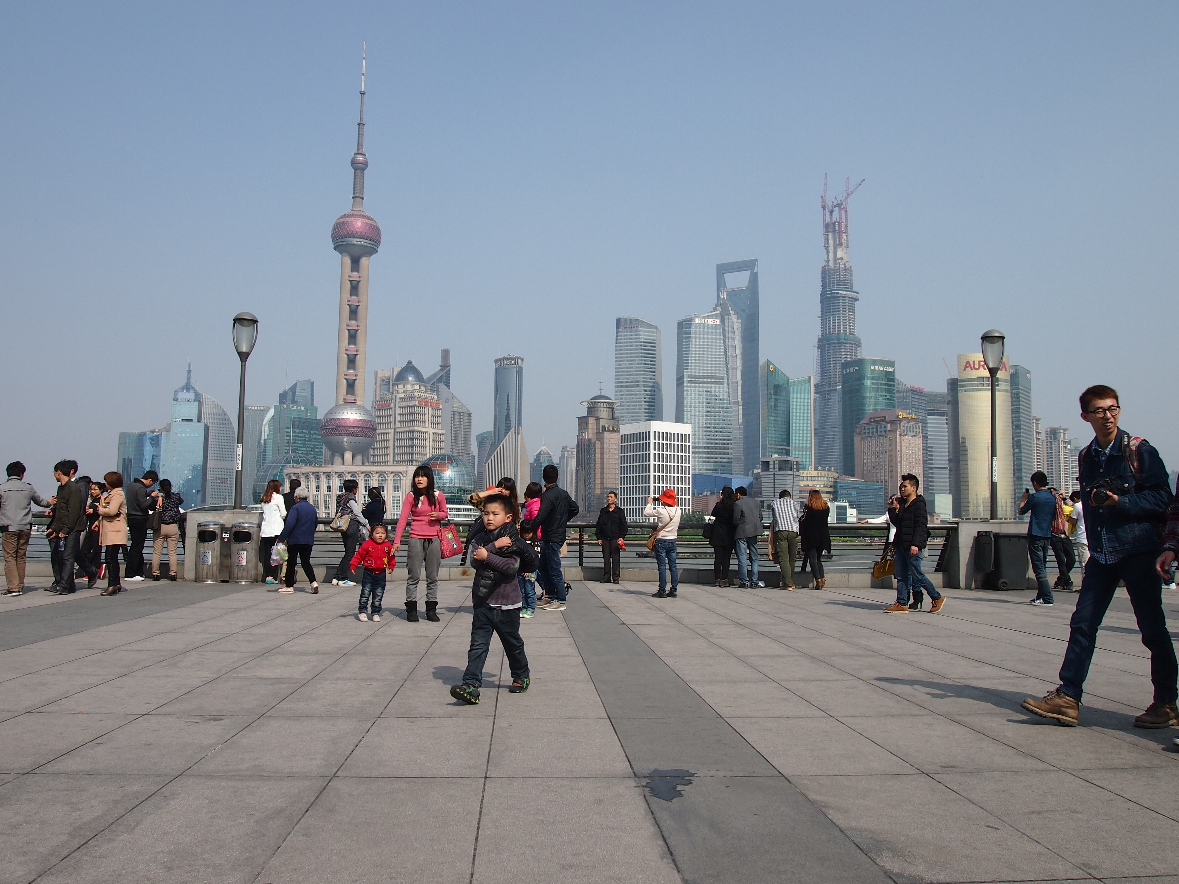 the bund in shanghai
